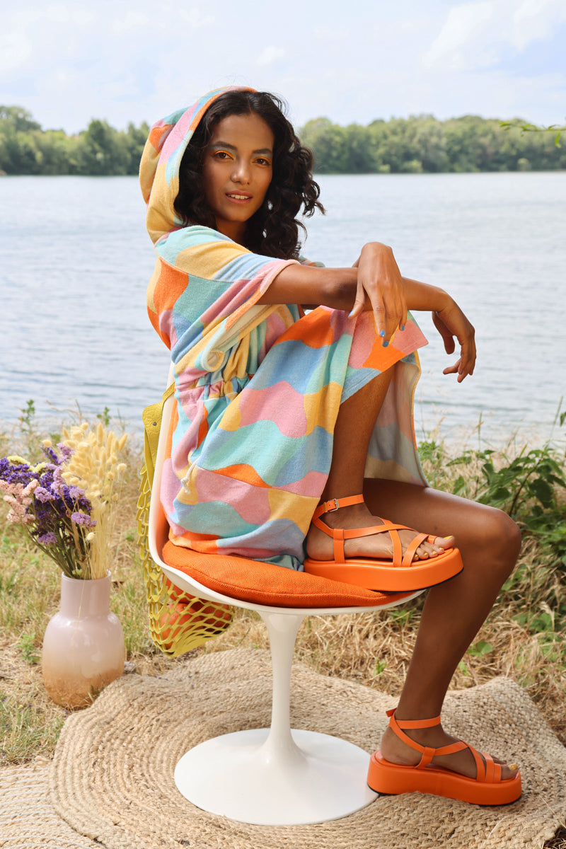 Badeponcho-Strandponcho-Strandkleid