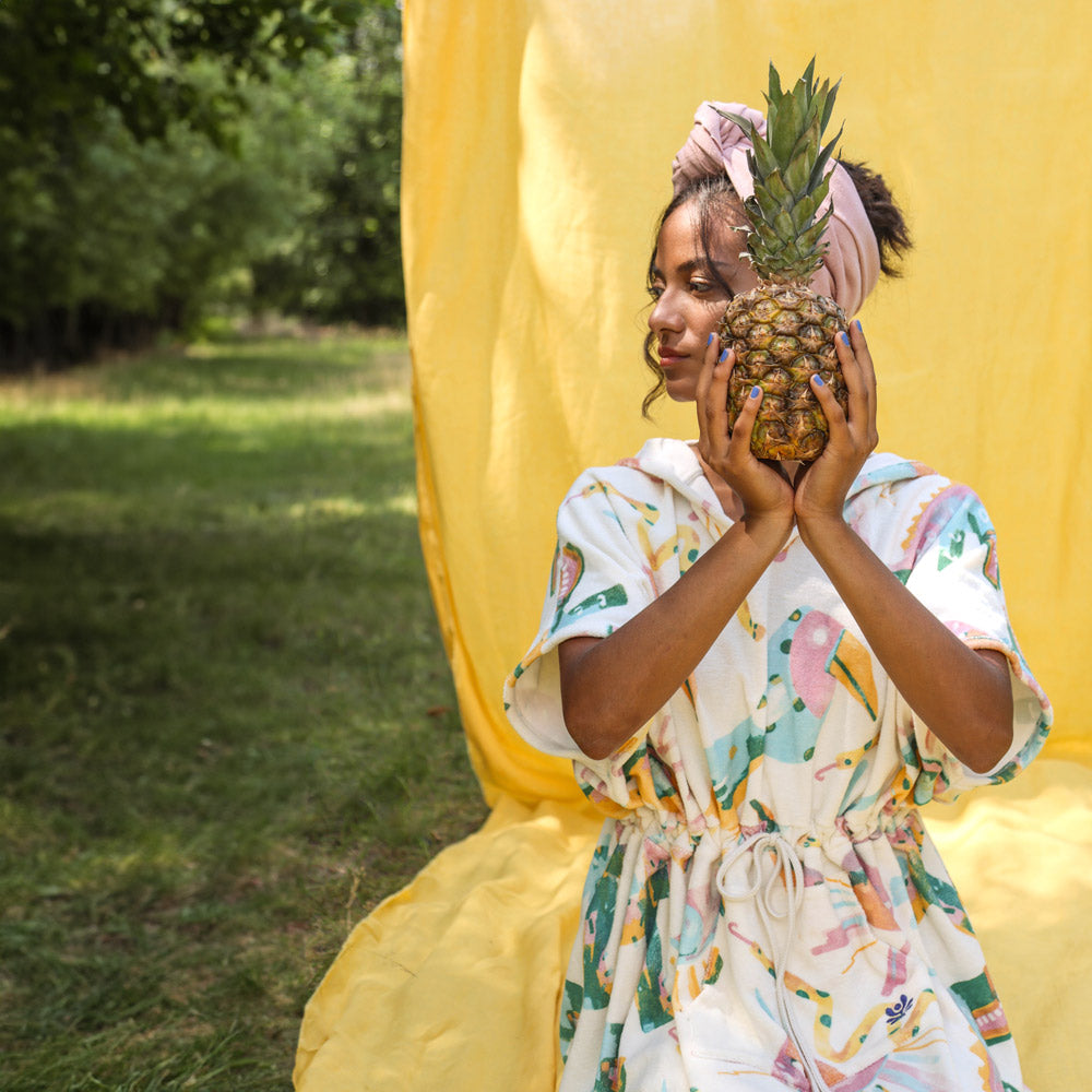 Badeponcho-Kleid-Erwachsene
