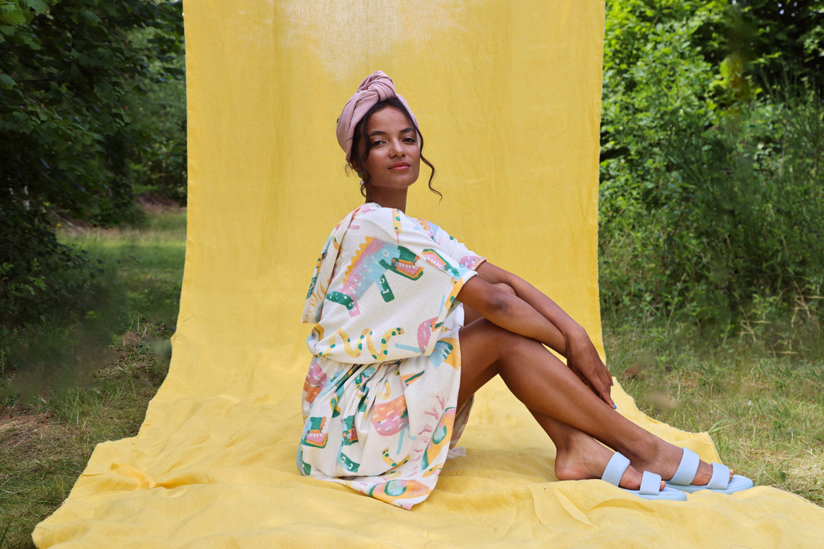 Badeponcho-Strandponcho-Strandkleid